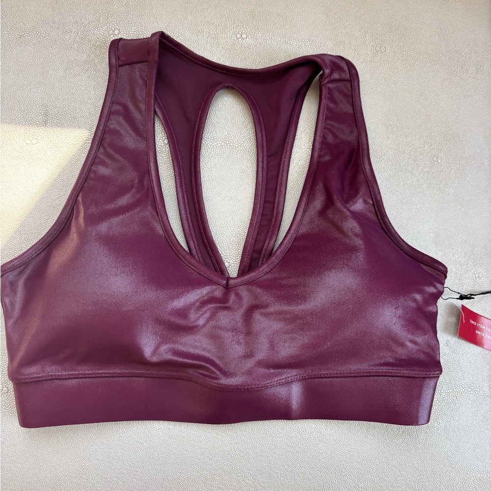 Carbon38 Action Bra 2.0 Takara Shine Pickled Beet Small NWT - Picture 2 of 11
